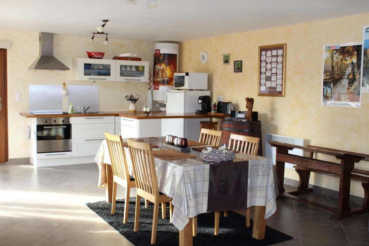 Gîte au centre de l'alsace Scherwiller Extérieur photo